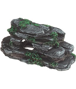 Decoratie rotsplateau met mos 