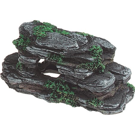 Decoratie rotsplateau met mos 