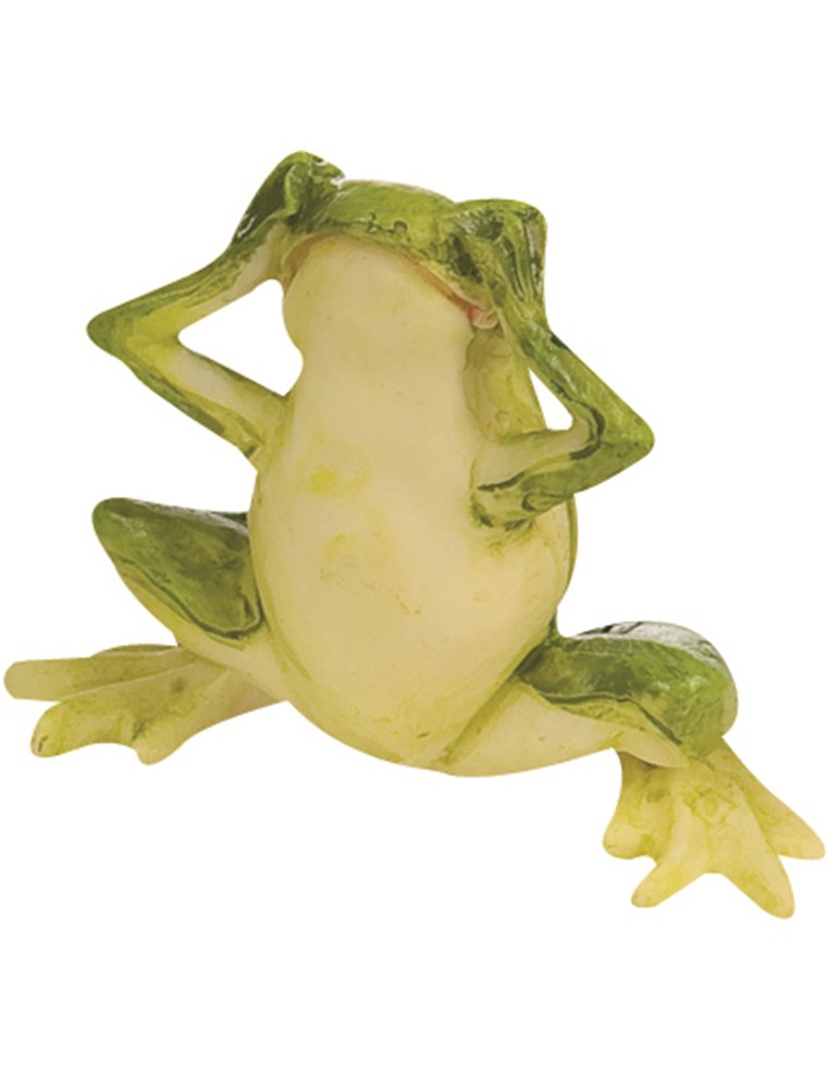 Decoratie frisky frogs ass.