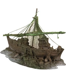 Decoratie vissersboot klein (4015) 