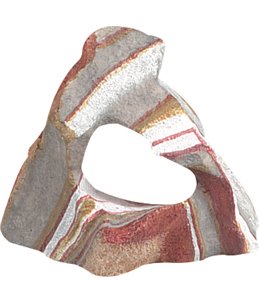 Decoratie rainbow rock 1 gat 