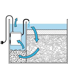 Binnenfilter manta 1000