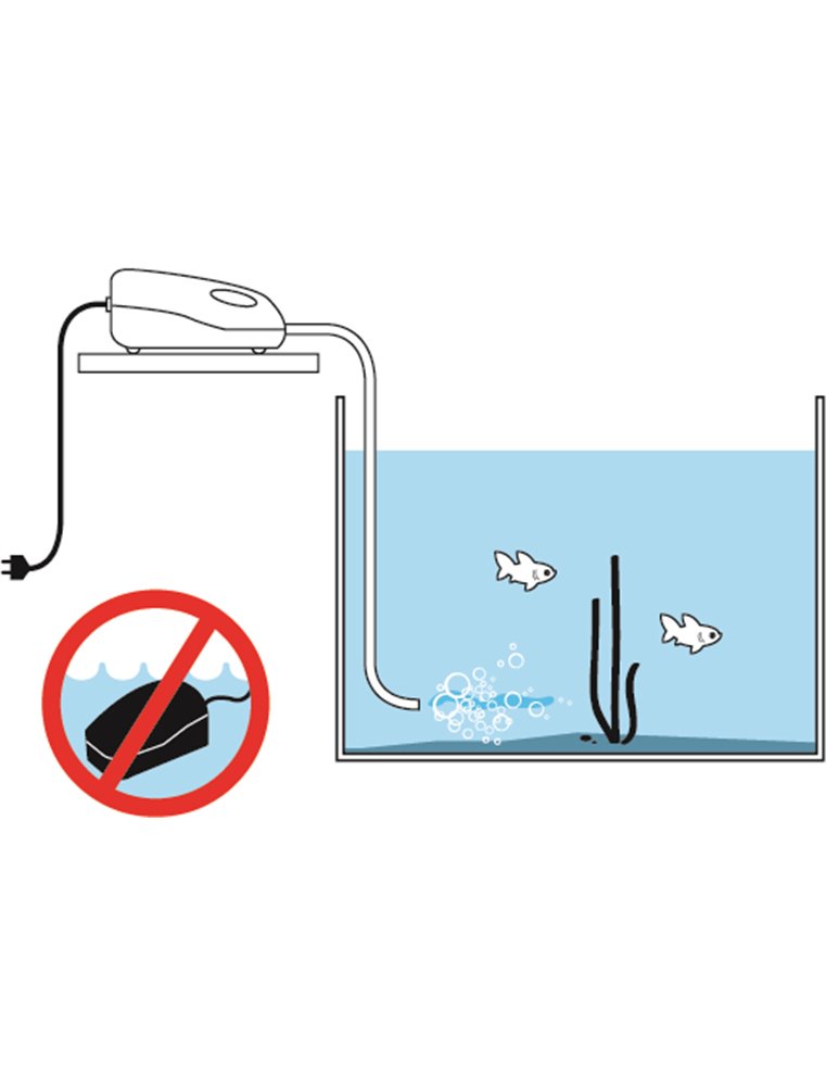 Luchtpomp crawfish 1800