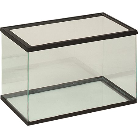 Volglas aquarium 30x15x20 cm zwart 