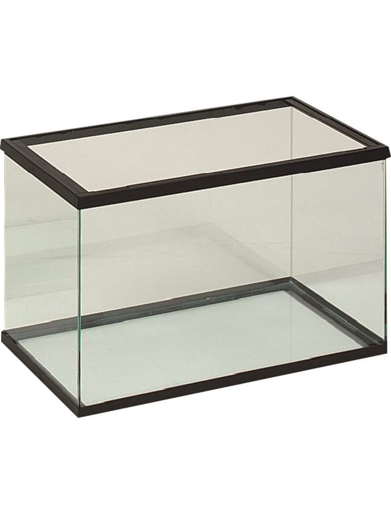 Volglas aquarium 40x20x25 cm zwart