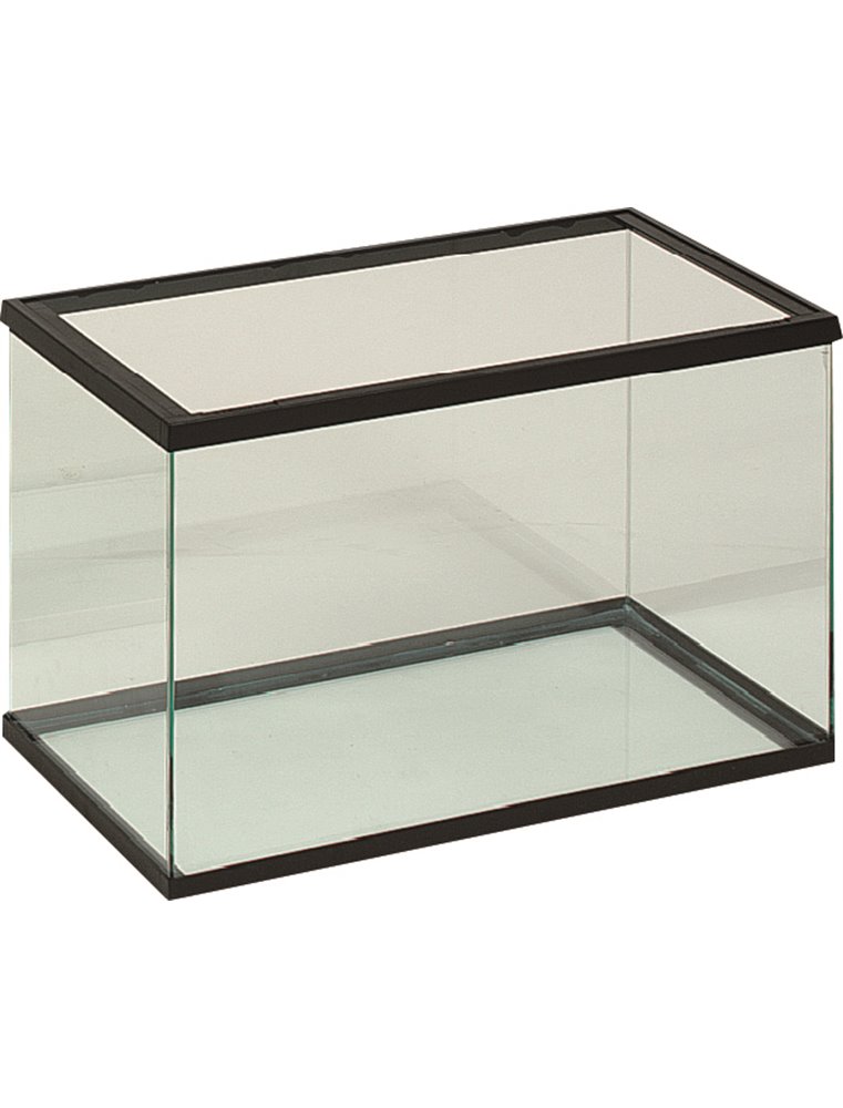 Volglas aquarium 50x25x30 cm zwart