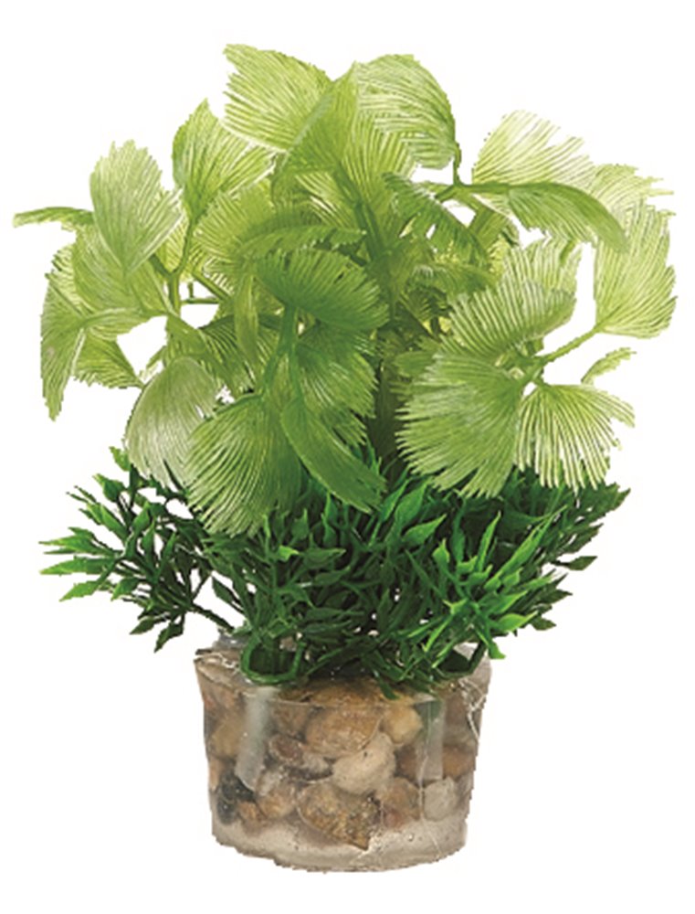 Aq. plant plastic ass. - s