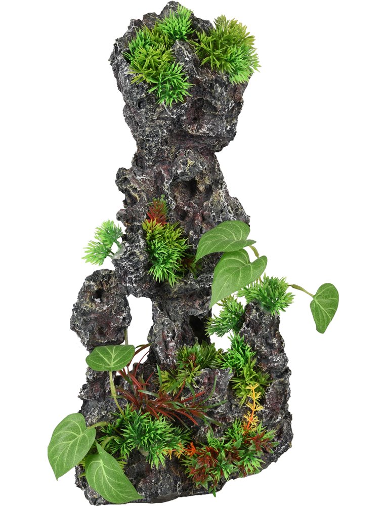 Ad petra rots+plant22x16x45cm