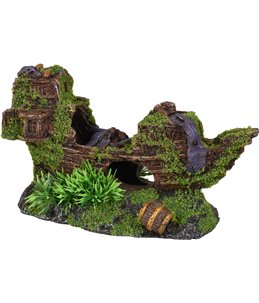 Ad moza scheepswrak 18x7x10cm 