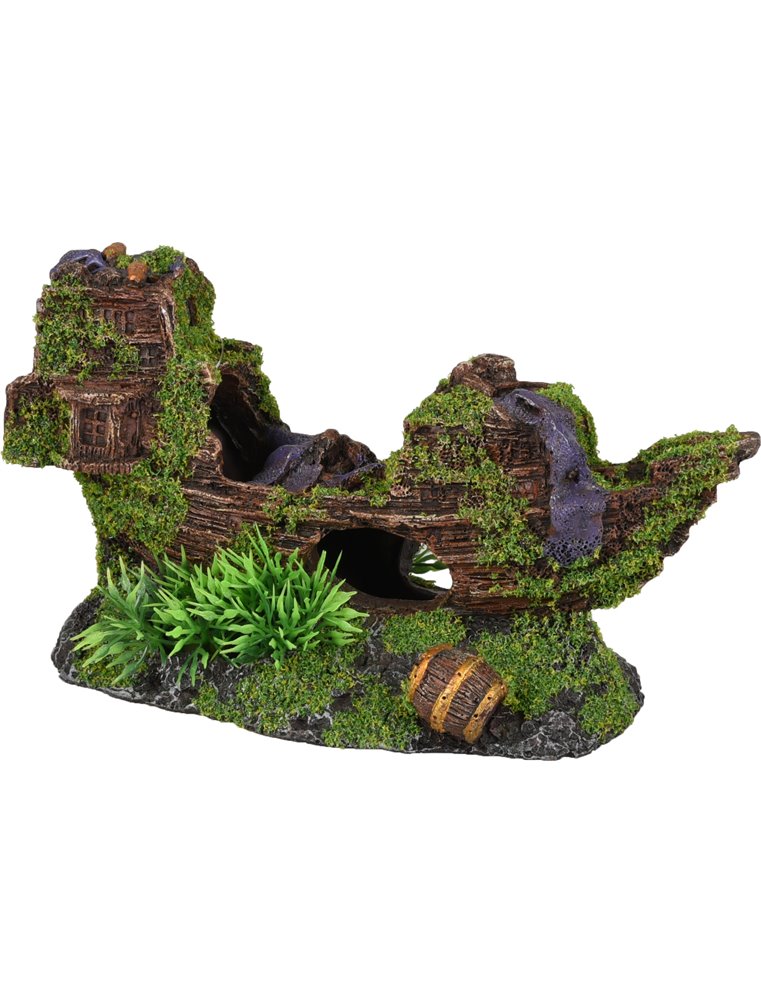 Ad moza scheepswrak 18x7x10cm