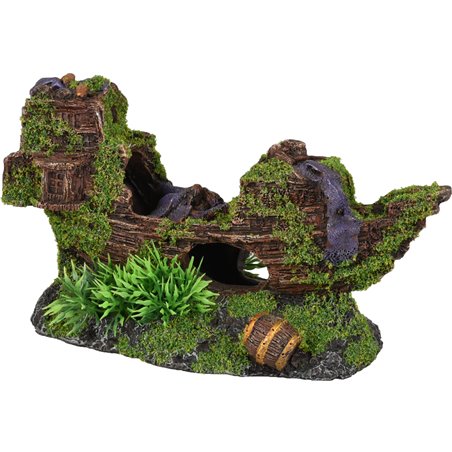 Ad moza scheepswrak 18x7x10cm 