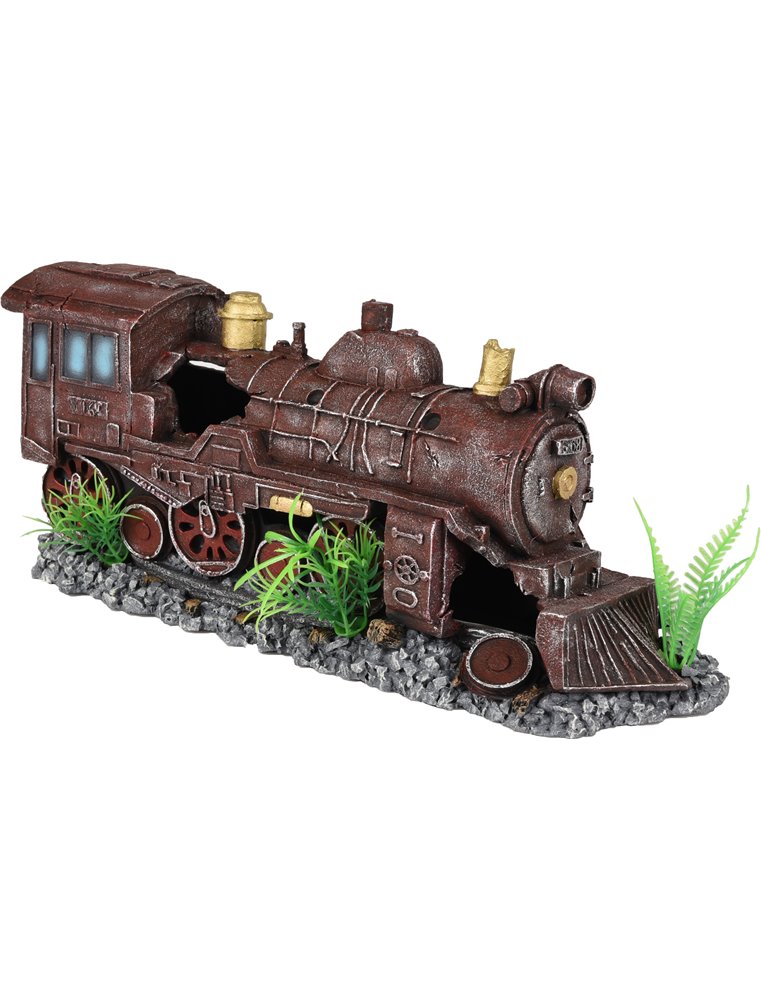 Ad hektor locomotief rood 35x10x15 cm