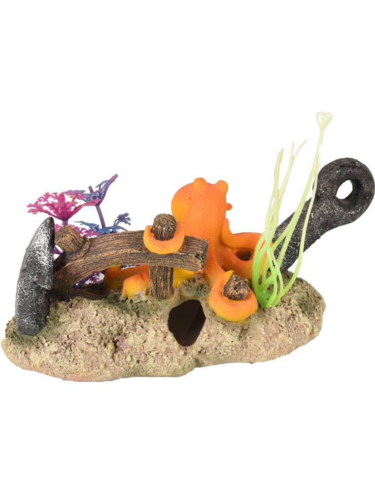 Ad leto anker + octopus 16x8x9cm