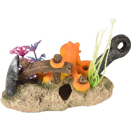 Ad leto anker + octopus 16x8x9cm 