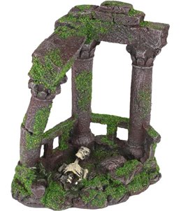 Ad moza zuilen+skelet 17x13x20cm 