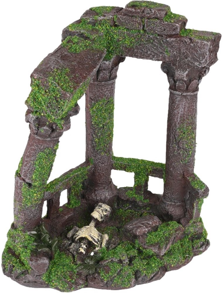 Ad moza zuilen+skelet 17x13x20cm