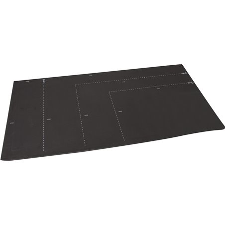 Aquariummat marlin zwart 60x30cm 