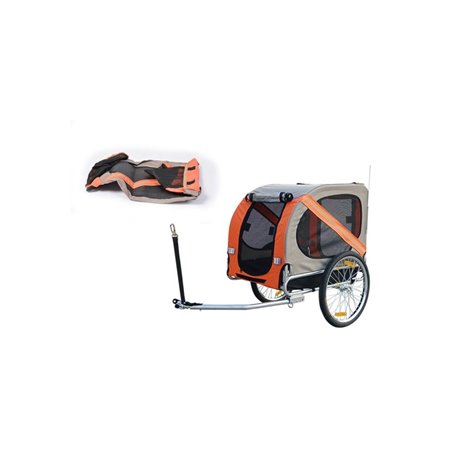 Pet trailer reservehoes