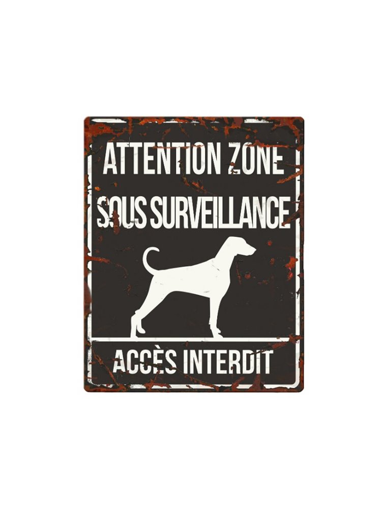 Plaque chien de garde:  Dalmatian