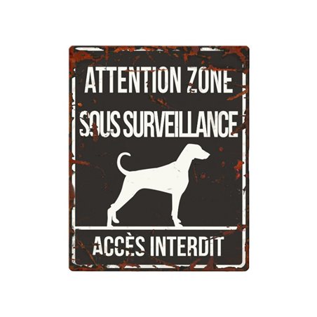 Plaque chien de garde:  dalmatian