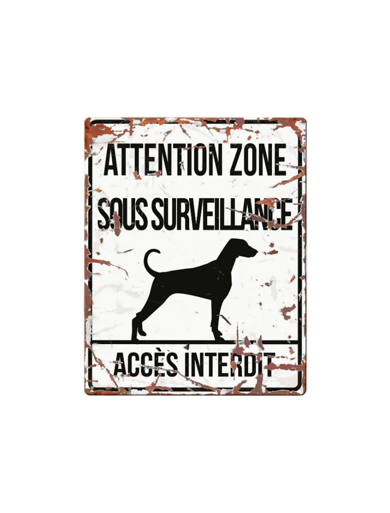 Plaque chien de garde:  Dalmatian