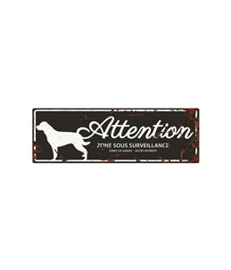 Plaque chien de garde:  Rottweiler