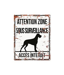 Plaque chien de garde:  Danish Dog