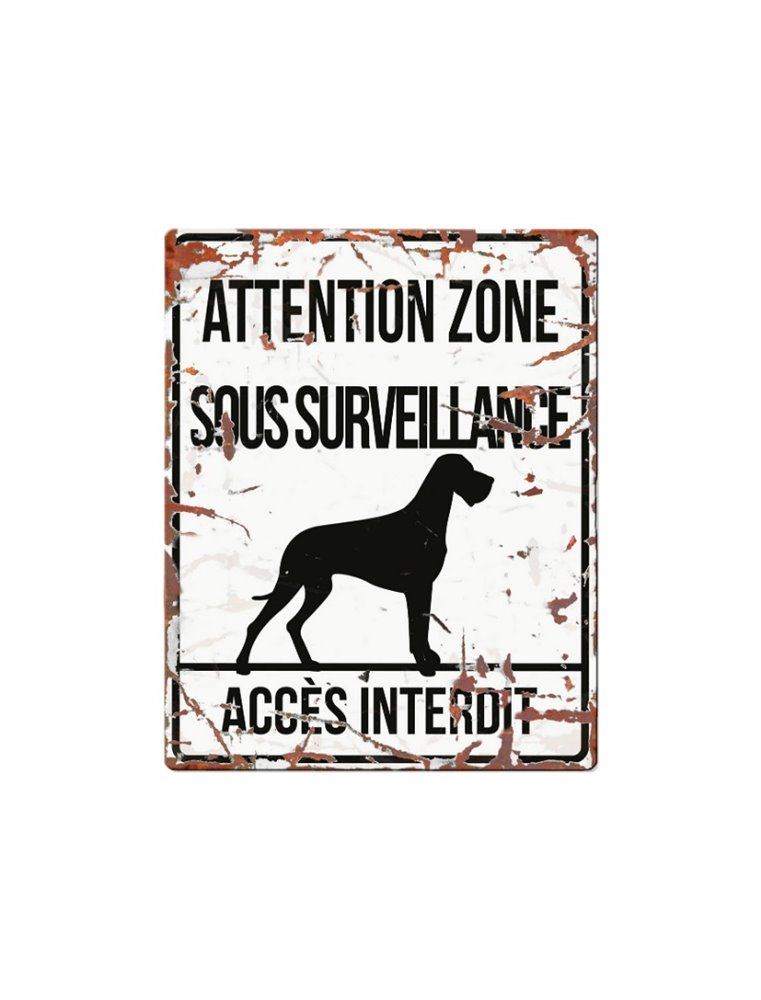 Plaque chien de garde:  Danish Dog