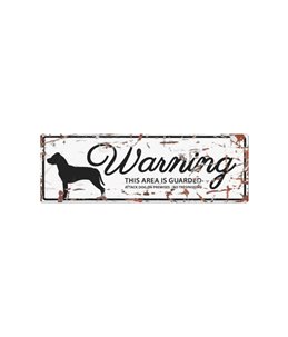 Beware of dog sign: Stafford