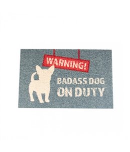 Vloermat Outdoor Warning