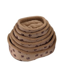 Pet bed paw & sheepskin (set of 6)