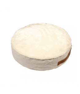 Polycotton Poef Siesta Meringue