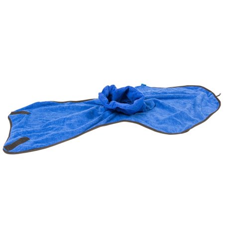 Badjas voor hond microfiber