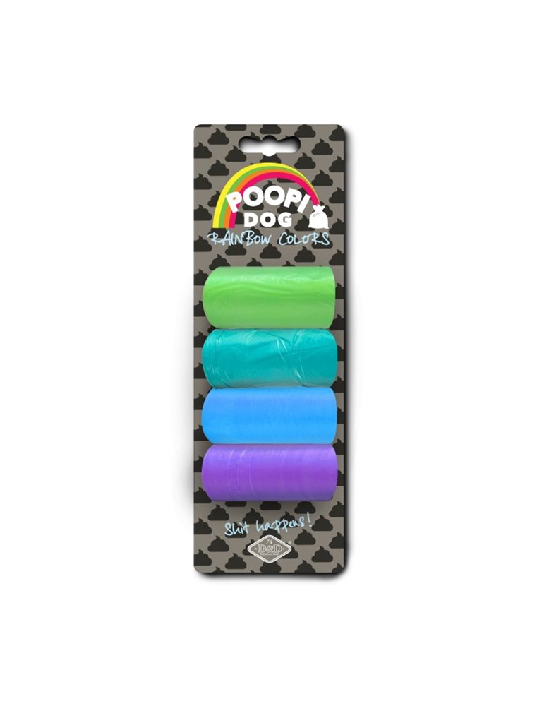 PooPi Dog Rainbow Colors