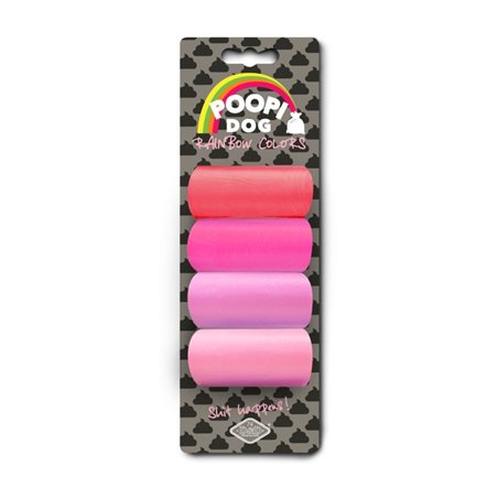 Poopi dog rainbow colors