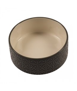 Eetkom stone deco oscuro