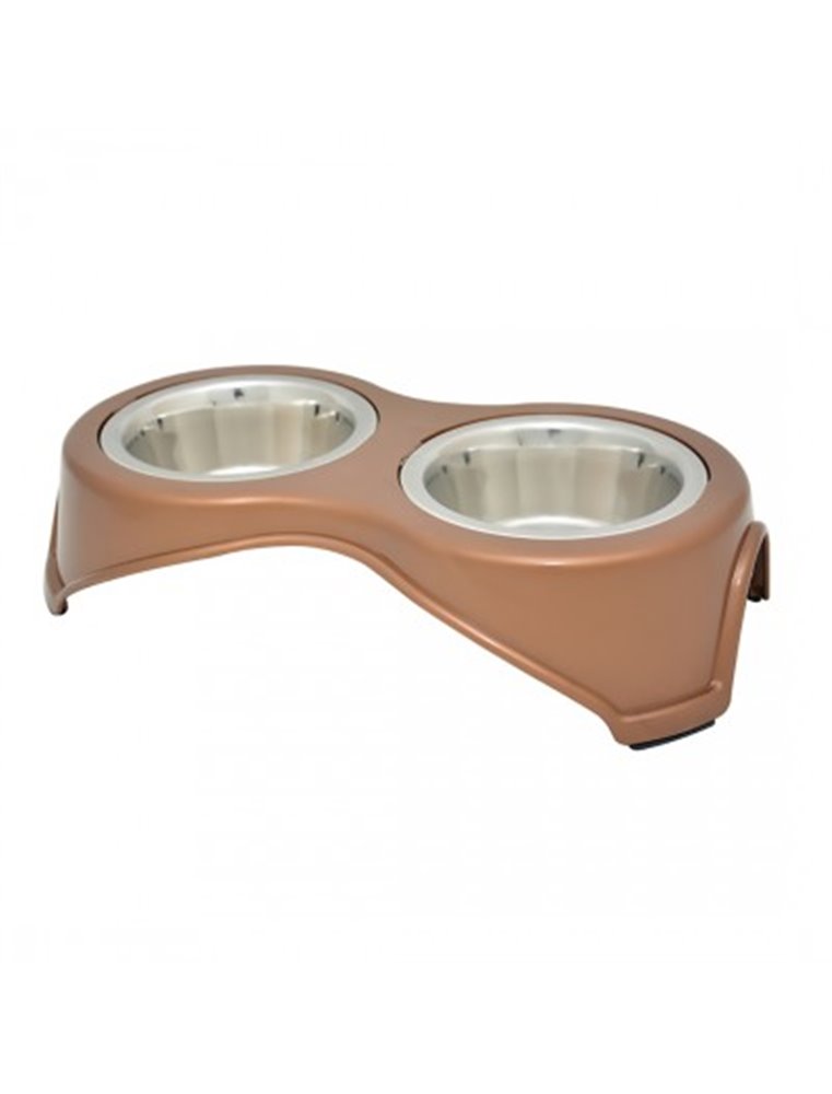 INOX PLASTIC LOCK DOUBLE DINER