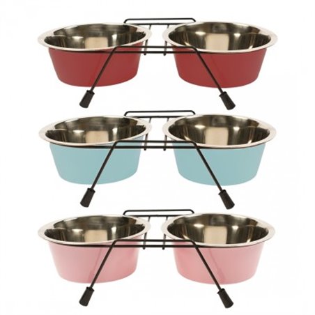 Draadstaander + 2 potten