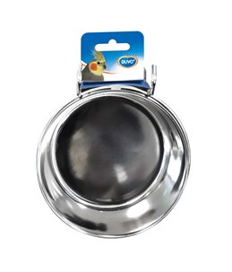 Inox eetkom met haak