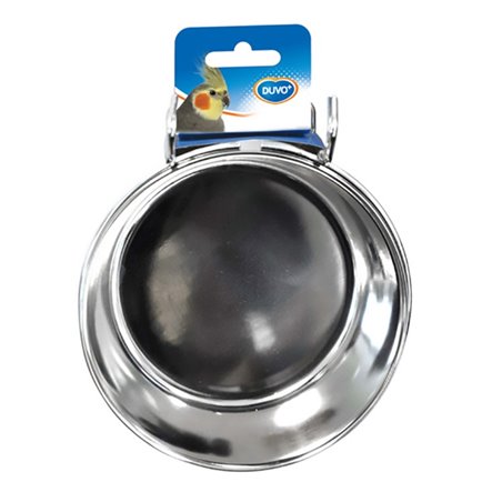 Inox eetkom met haak