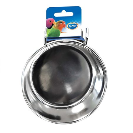 Inox eetkom met haak