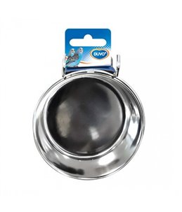 Inox eetkom met haak