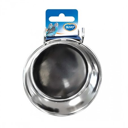 Inox eetkom met haak