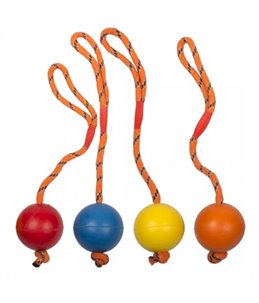Rubber Ball with Rope Mix