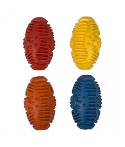 Rubber Rugby Dental Ball Mix