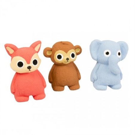 Latex vos/olifant/aap met grote ogen