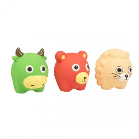 Latex os/beer/leeuw balvormig