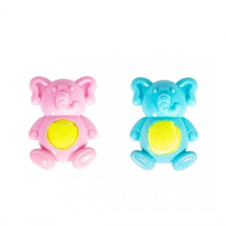 Puppy tpr olifant met tennisbal
