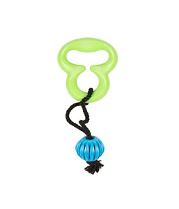 TPR Floating Octopus with Rope Green
