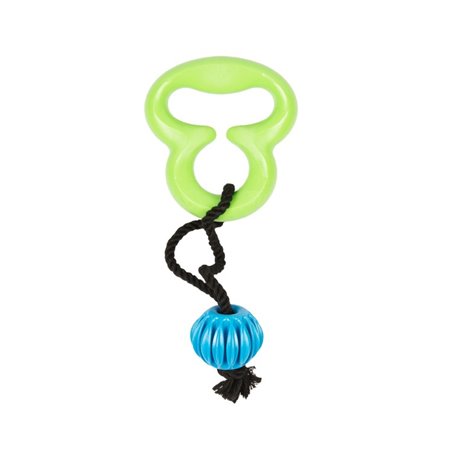 Tpr floating octopus with rope green